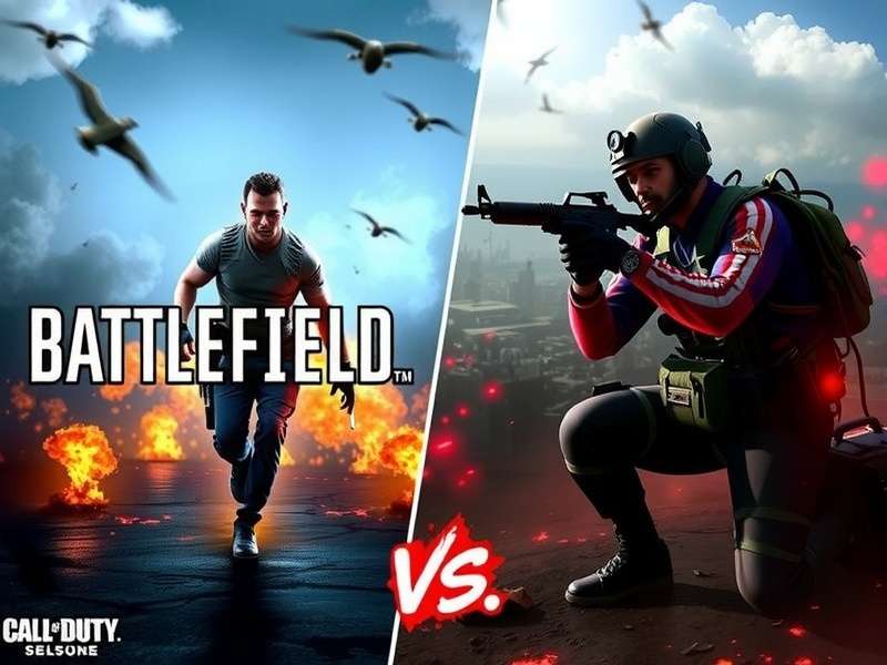 Battlefield V vs Call of Duty comparison