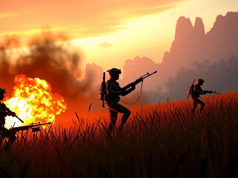 Battlefield Vietnam Theme Gameplay