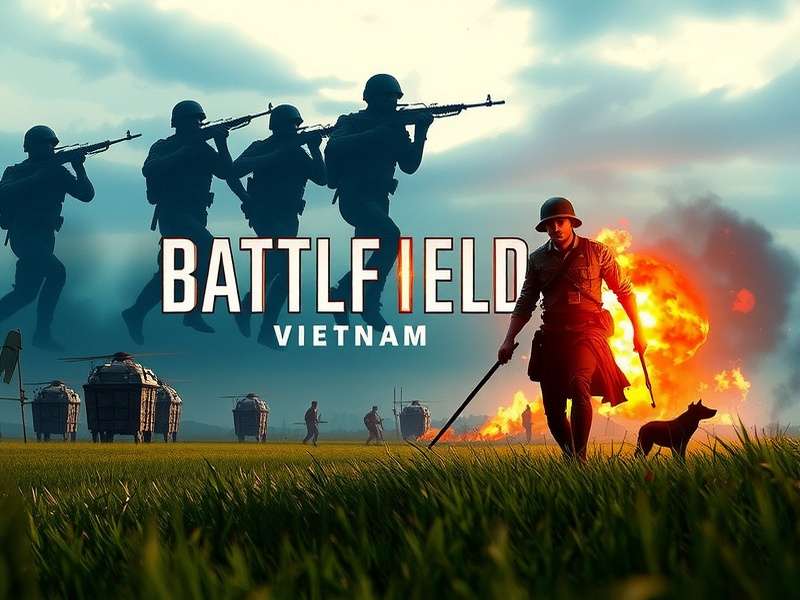 Battlefield Vietnam Soldier Wallpaper