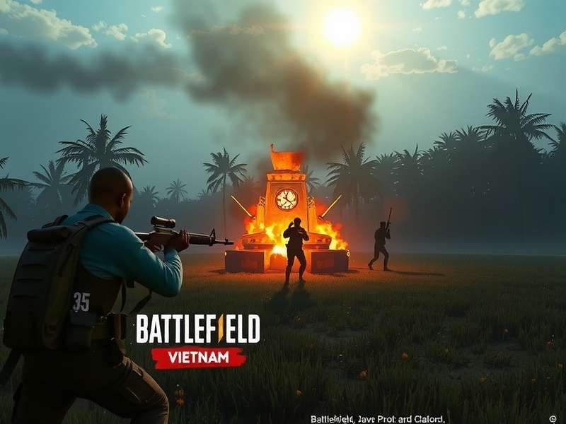 Battlefield Vietnam Game Scene