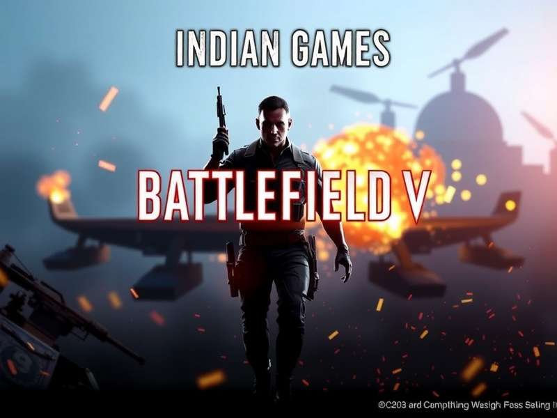 Battlefield V Main Menu Interface