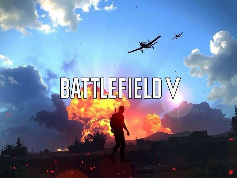 Battlefield V Tank Battle Wallpaper