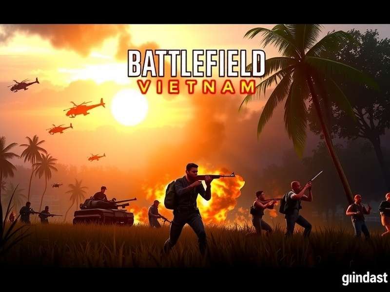 Battlefield Vietnam Game Cover