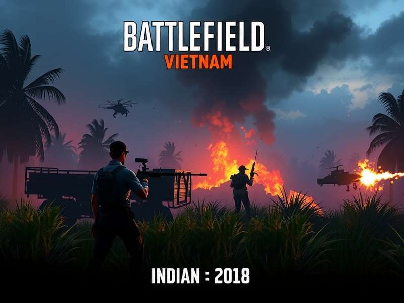 Battlefield Vietnam Game Cover