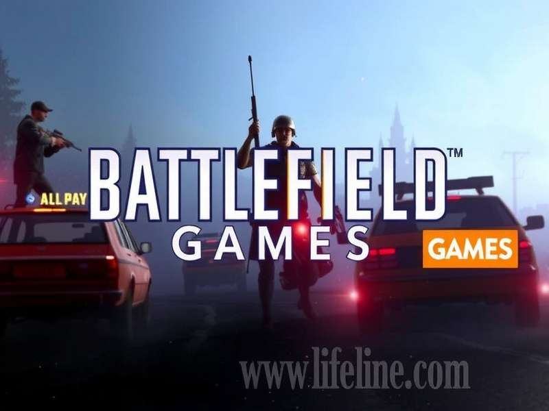 Battlefield V intense multiplayer gameplay scene showing soldiers and tanks