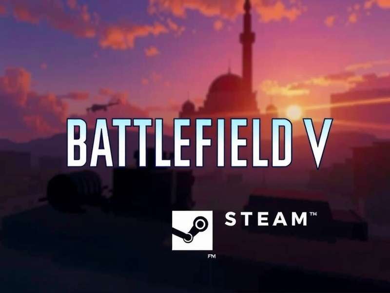 Battlefield V Steam gameplay with Indian player statistics overlay