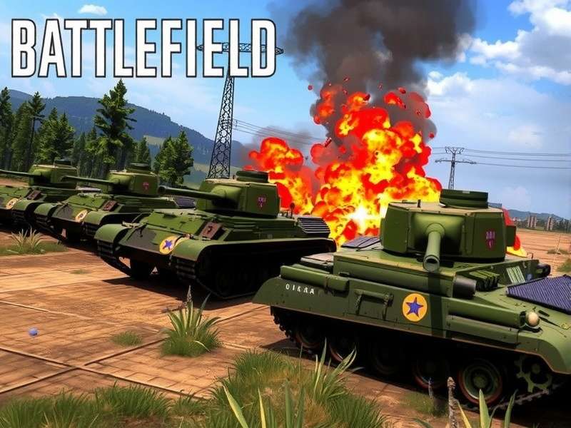 Battlefield V soldier aiming down sights in a ruined city