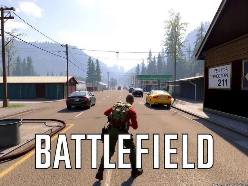 Battlefield V gameplay screenshot showing intense action