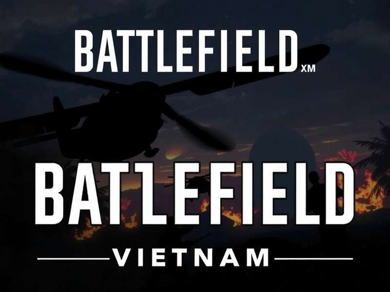 Battlefield Vietnam Documentary promotional art showing soldiers in jungle combat