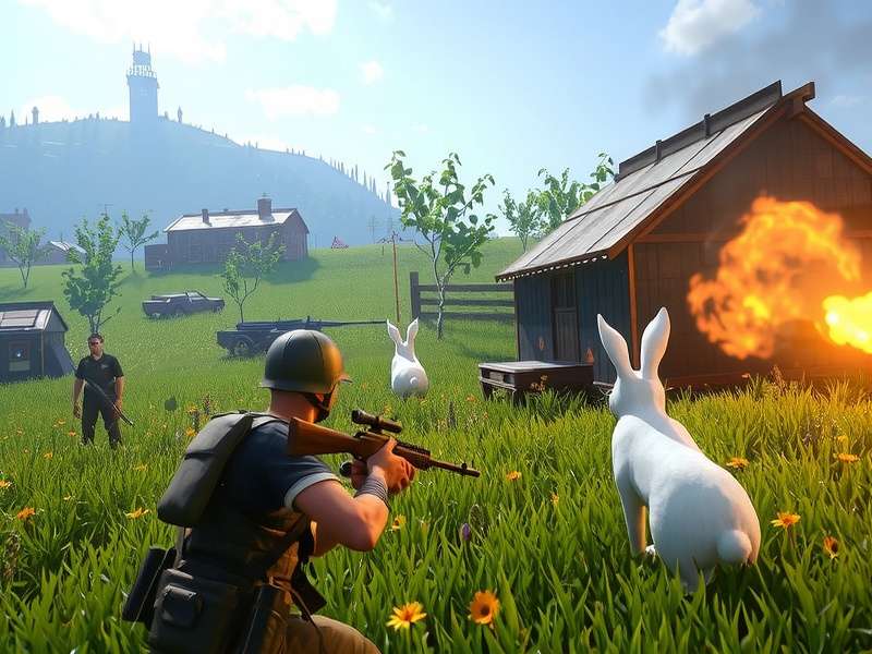 Battlefield V White Rabbit Concept Art showing soldiers in jungle