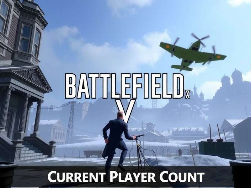 Battlefield V gameplay screenshot showing intense multiplayer action