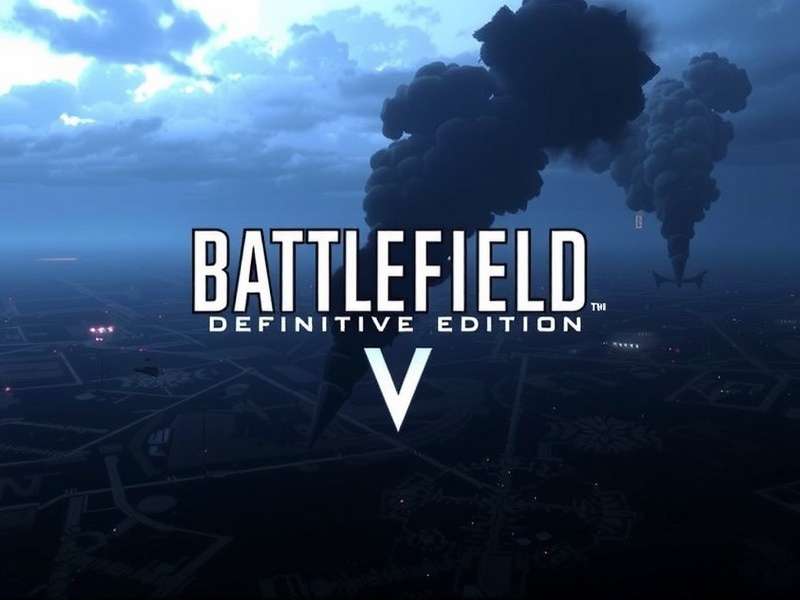 Battlefield V Definitive Edition intense multiplayer combat scene