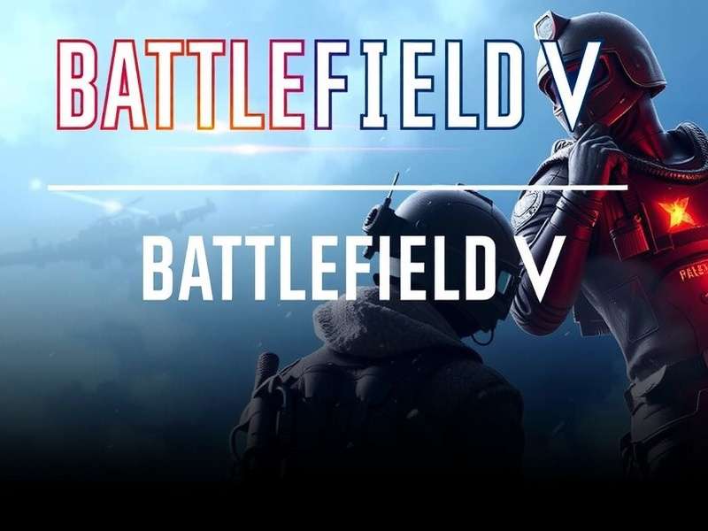 Battlefield V player using a tank in destructible environment