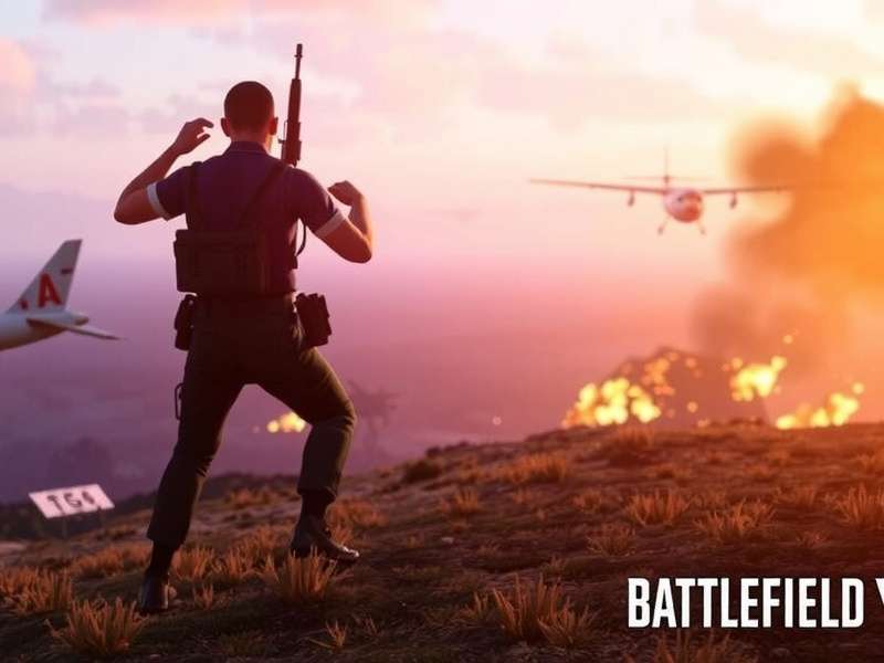 Showcase of various Battlefield V mods including weapon skins, custom soldier uniforms, and altered maps