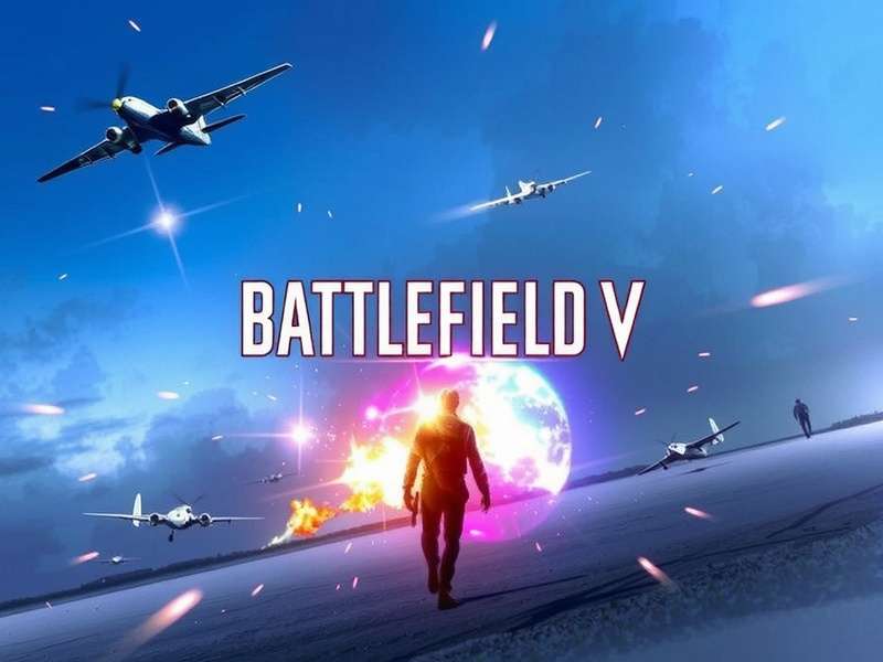Battlefield V urban combat in destroyed city