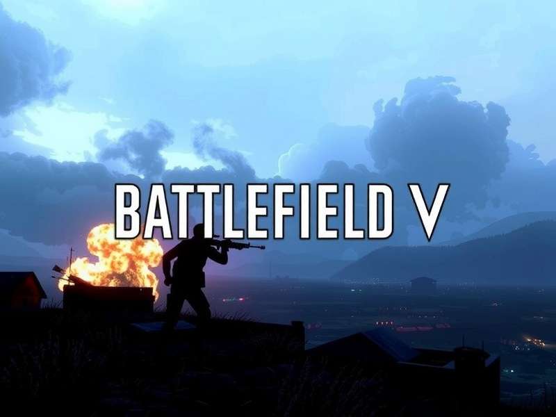 Battlefield V key art showing soldiers in WWII battle