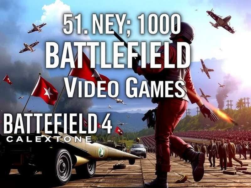 Battlefield V gameplay screenshot depicting intense infantry combat