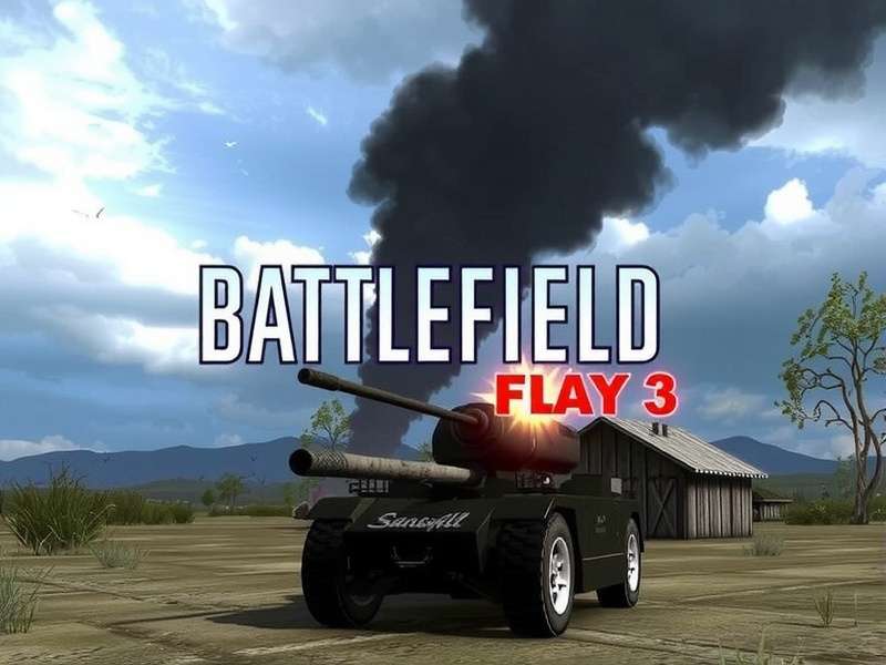 Battlefield V soldier in a dynamic combat scene from the game