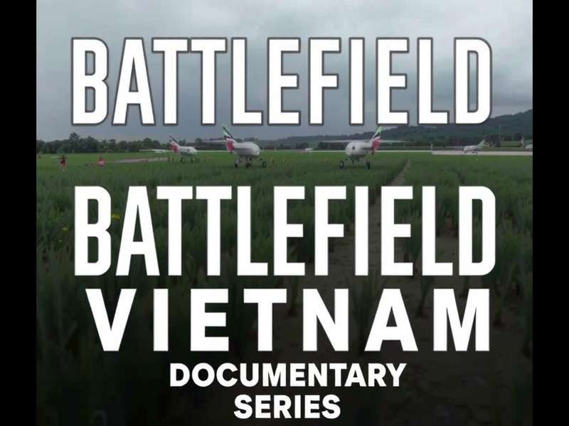 Battlefield Vietnam Documentary Series – exclusive scene with soldiers and helicopter