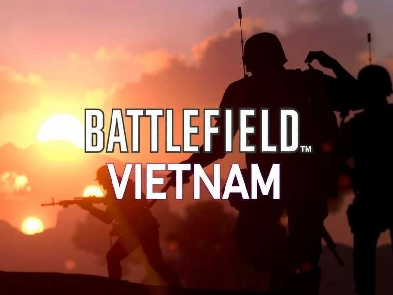 Battlefield Vietnam Music — soldiers with headphones and vintage radio in jungle setting
