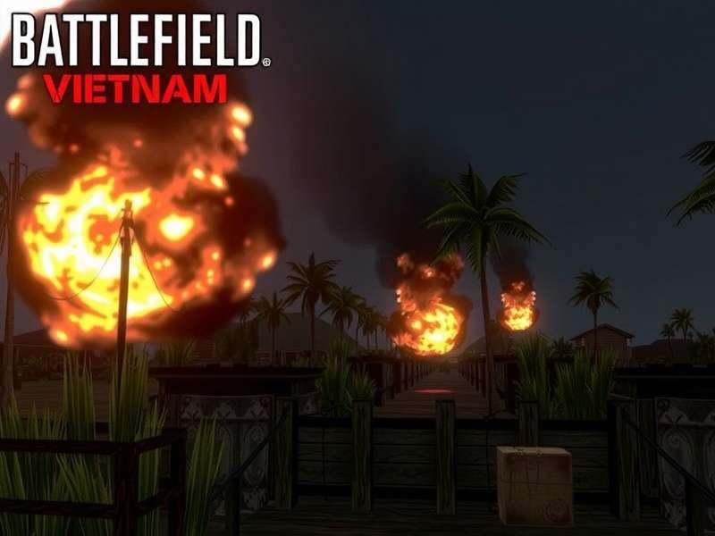 Battlefield Vietnam patch download guide featuring soldiers and jungle warfare