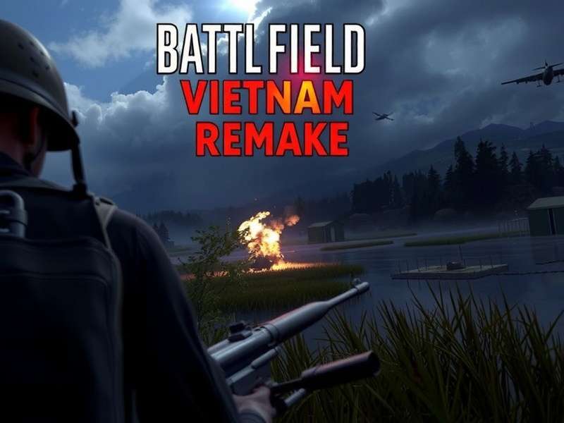 Hue City urban combat in Battlefield Vietnam Remake