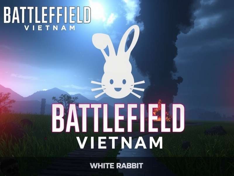 Battlefield Vietnam White Rabbit soundtrack album art with vietnam jungle war theme