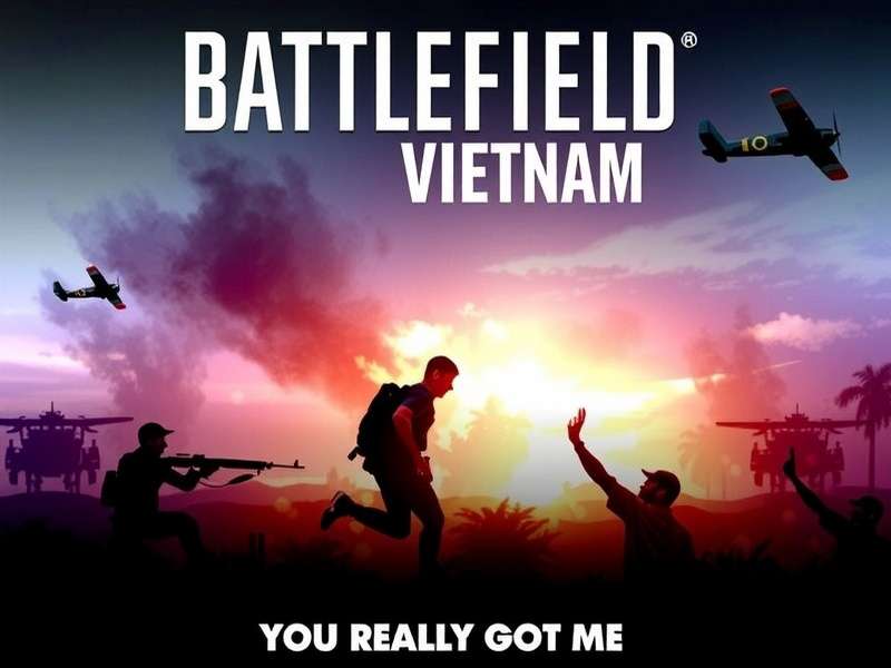 Battlefield Vietnam soundtrack cover featuring You Really Got Me by The Kinks – iconic war game music