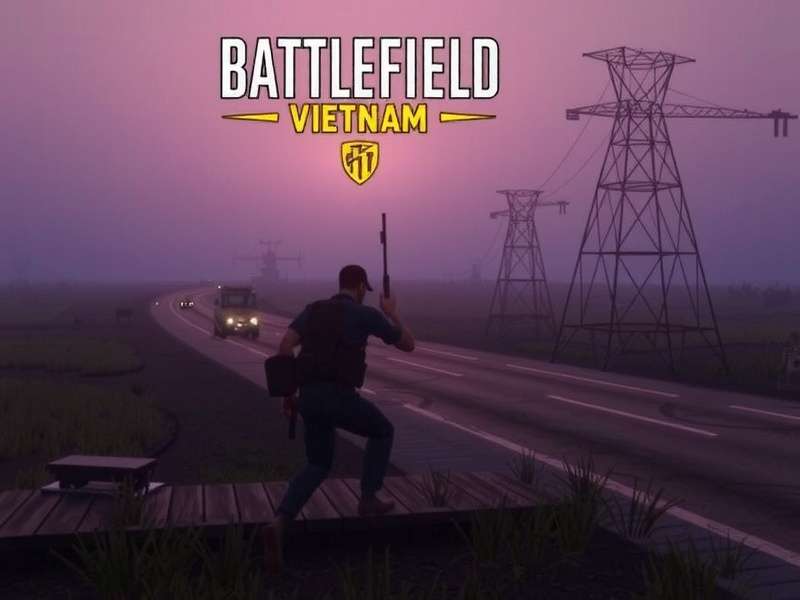 Jungle combat in Battlefield Vietnam