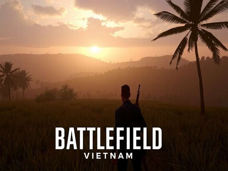 Battlefield Vietnam gameplay screenshot showcasing jungle warfare and helicopters