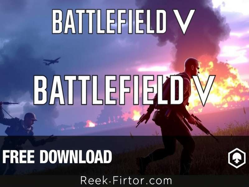 Battlefield V download guide for India – EA App and Steam store screenshots showing free trial options