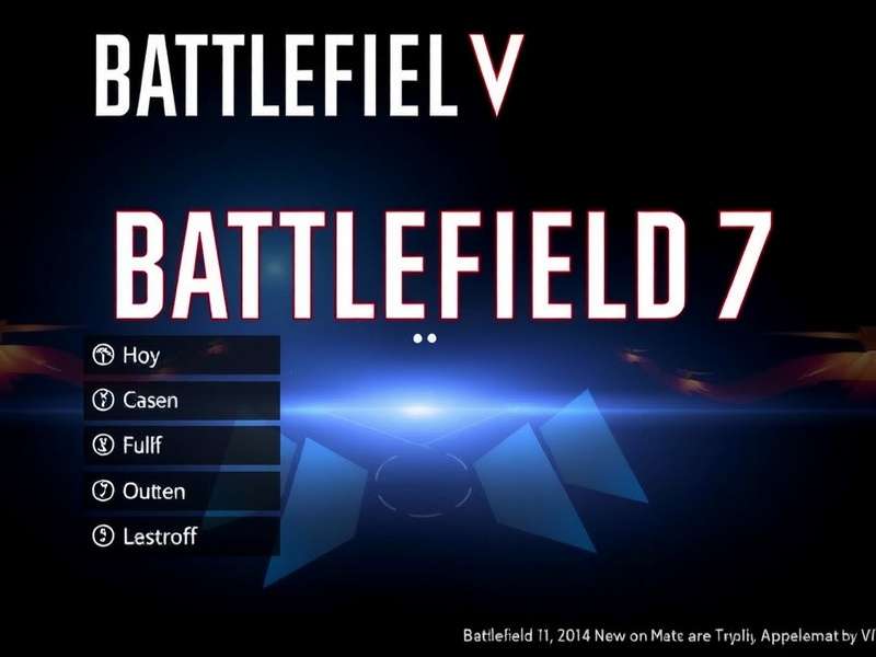Battlefield V Main Menu interface showing Company, Multiplayer, War Stories and Settings options