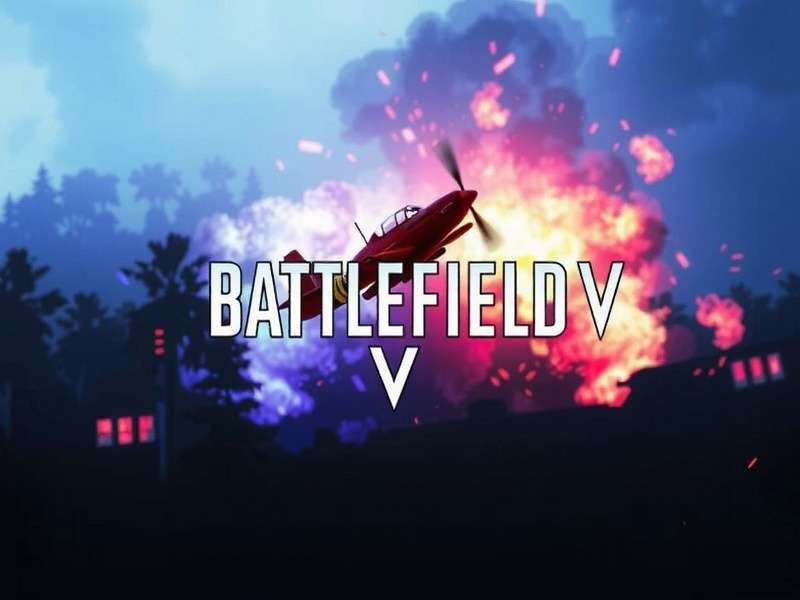 Battlefield V 4K Wallpaper featuring epic battle scenes and stunning visual fidelity